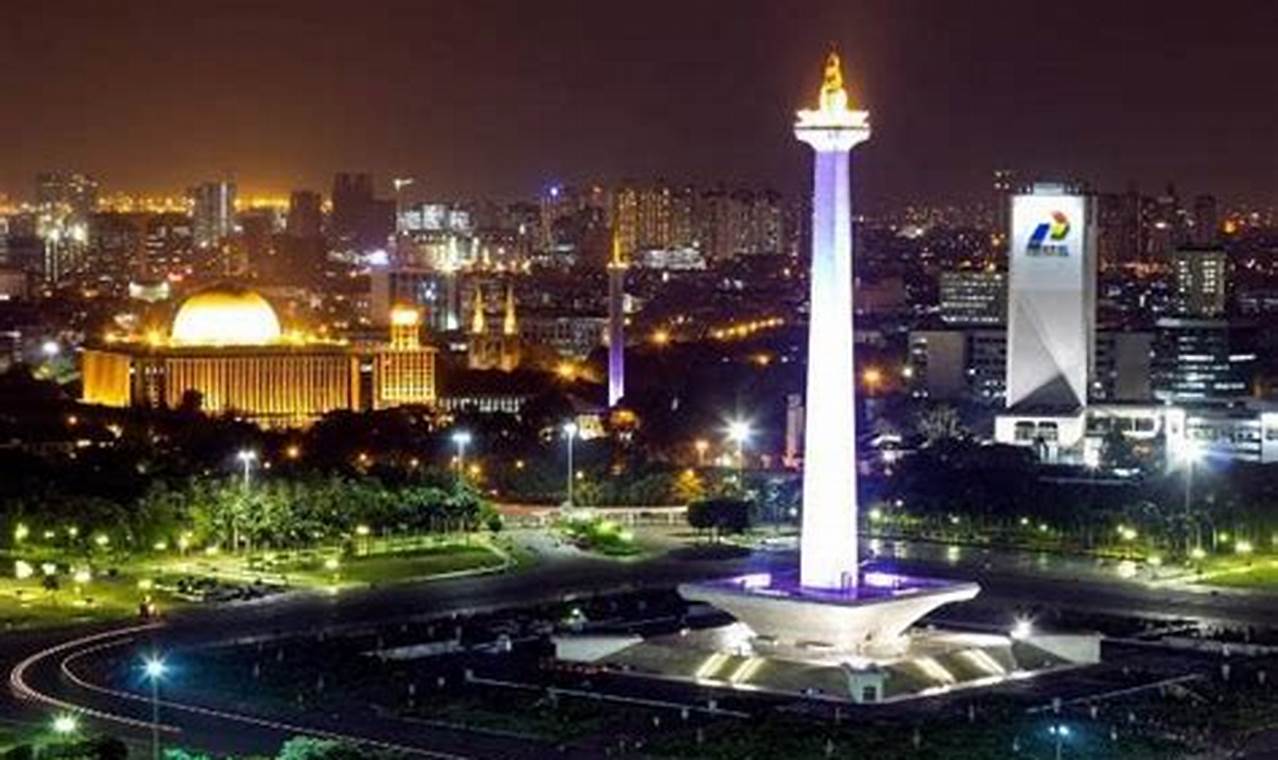 Sensasi Malam di Jakarta: Menikmati Keindahan Cahaya dan Hiasan Lampu di Ibu Kota!