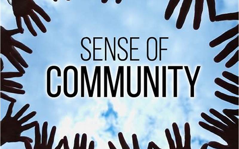 Sense Of Community