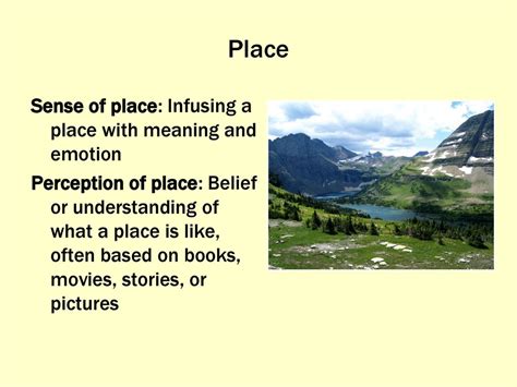 Unveiling the Enigma of Sense of Place: An In-Depth Definition
