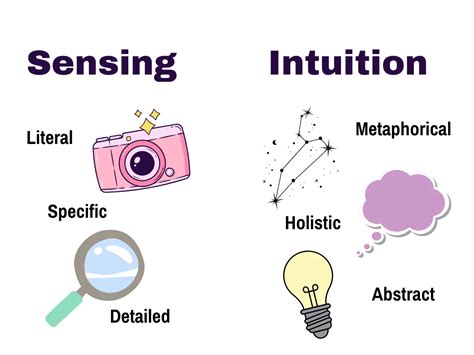 Sensing and Intuition Preference