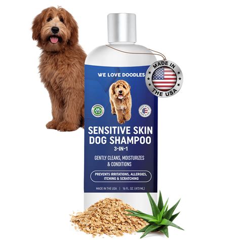 Calm and Soothe Your Furry Friend with Our Gentle Sensitive Skin Dog Shampoo