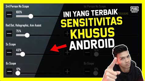 Sensitivitas PUBG Android in Indonesia