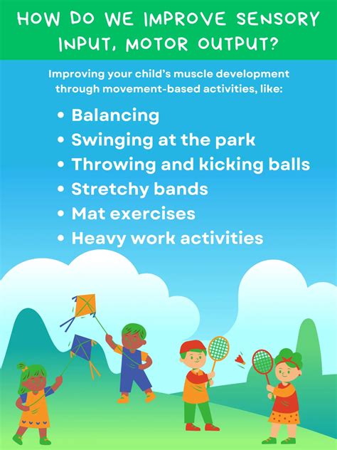 Sensory Input and Development