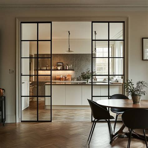 Separate Kitchen Living Room Design