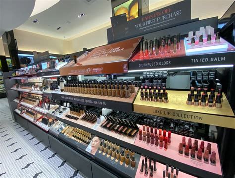 Sephora Makeup Store Aisles