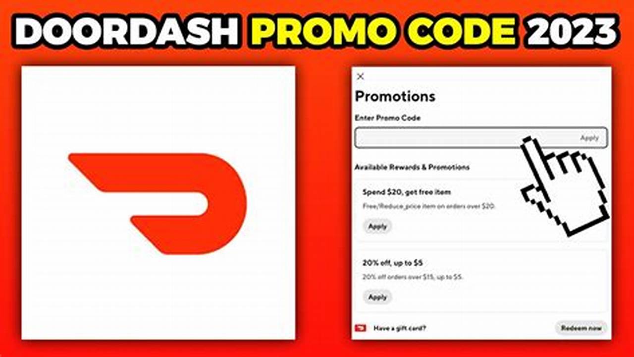 September 2024 Doordash Promo Code
