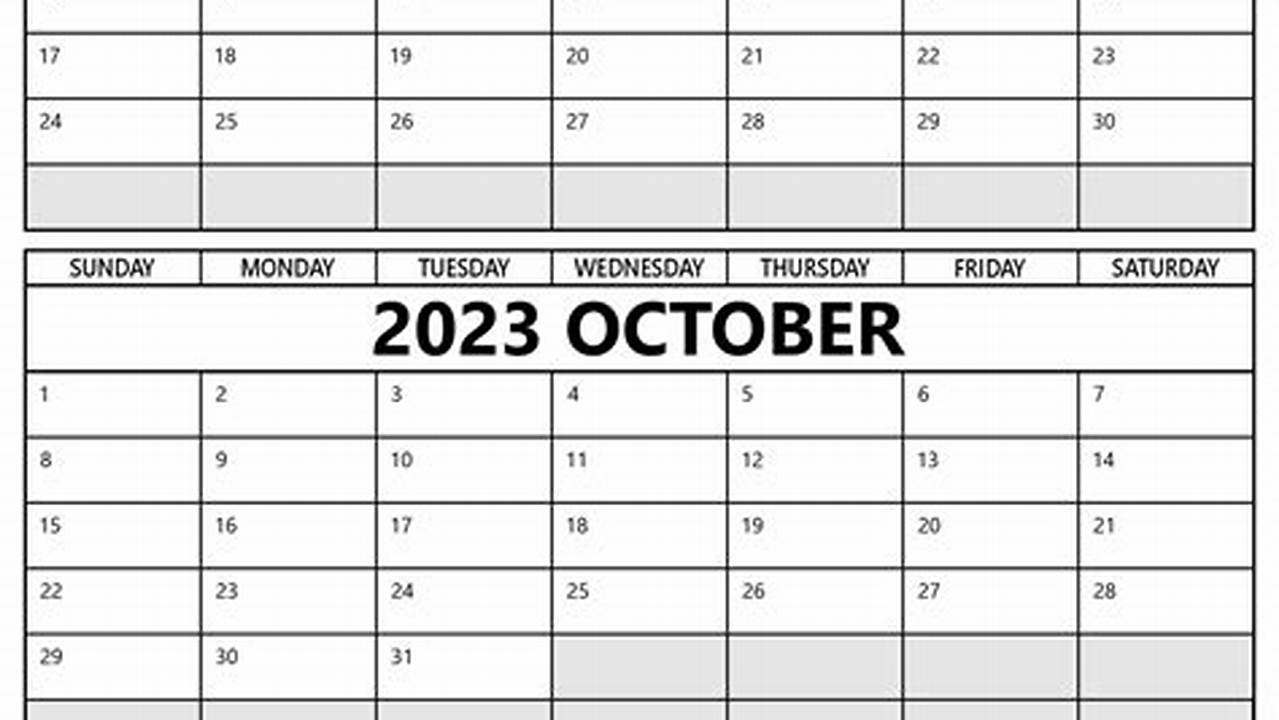 September October November Calendar 2024