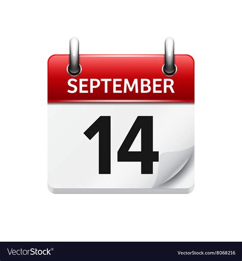 September 14th Calendar