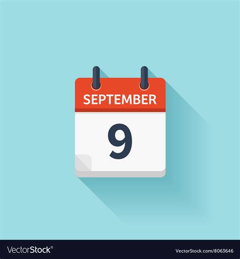 September 9th Calendar