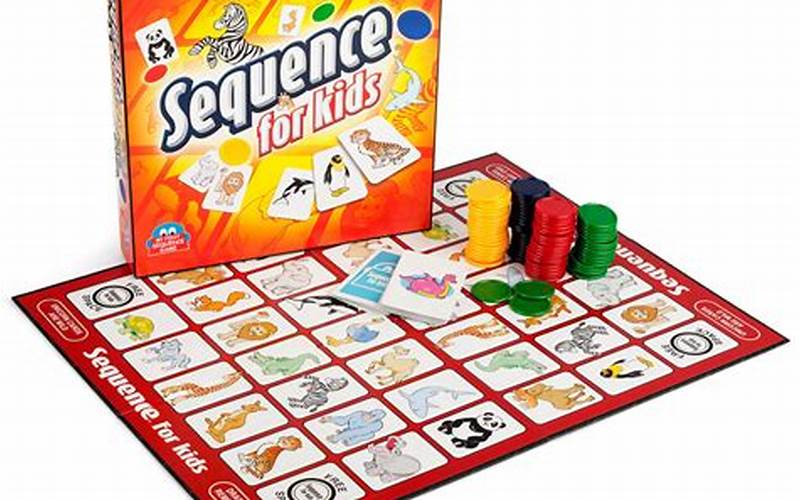 Sequence For Kids Board Game