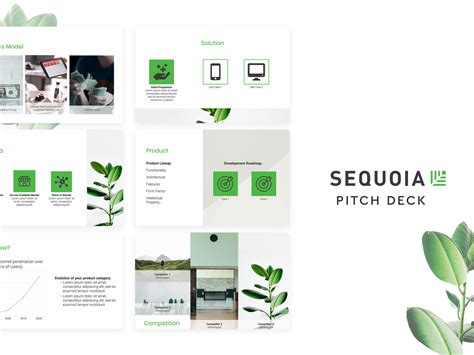 Sequoia Capital Pitch Deck Template