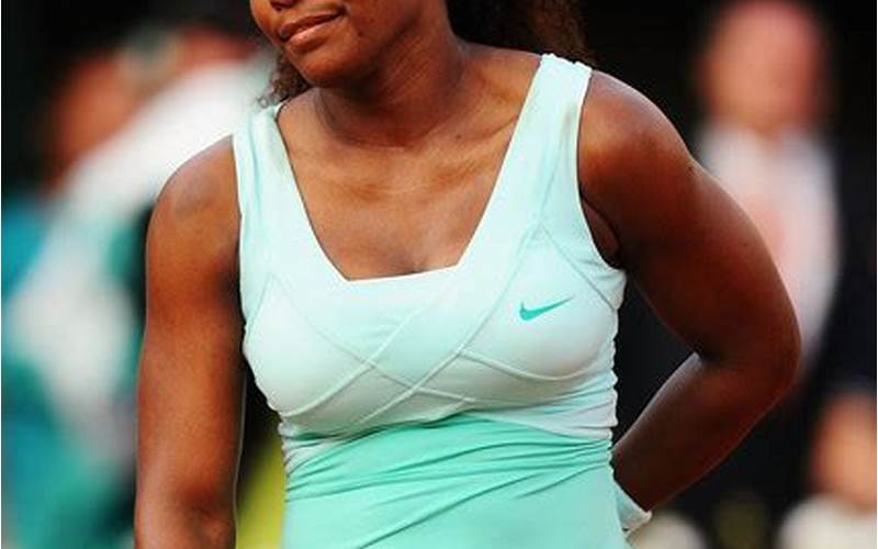 Serena Williams At The 2012 French Open