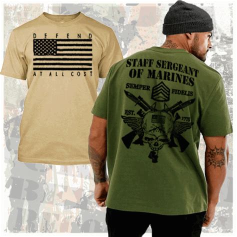 Show Off Your Patriotism with a Sergeant of Marines Shirt