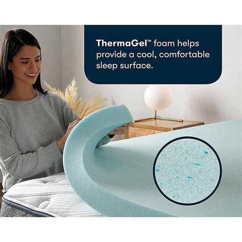 Serta 3in. DeepPocket Gel Memory Foam Mattress Topper (White) Reviews