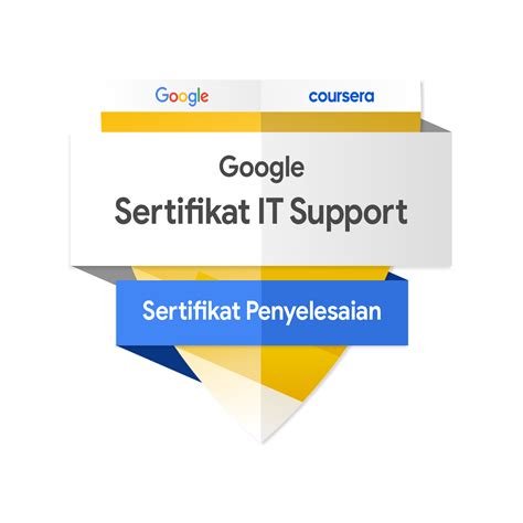 sertifikat it support
