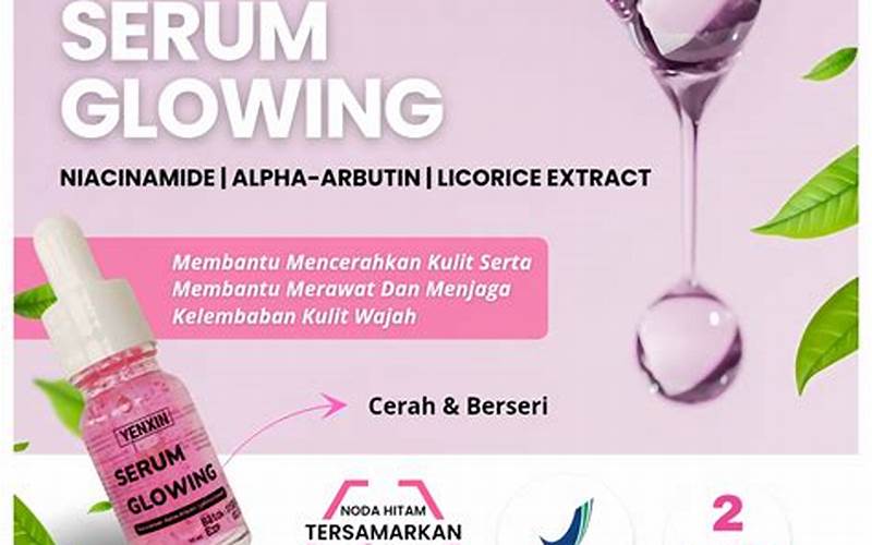 Serum Yang Cocok Untuk Bruntusan Dan Bekas Jerawat