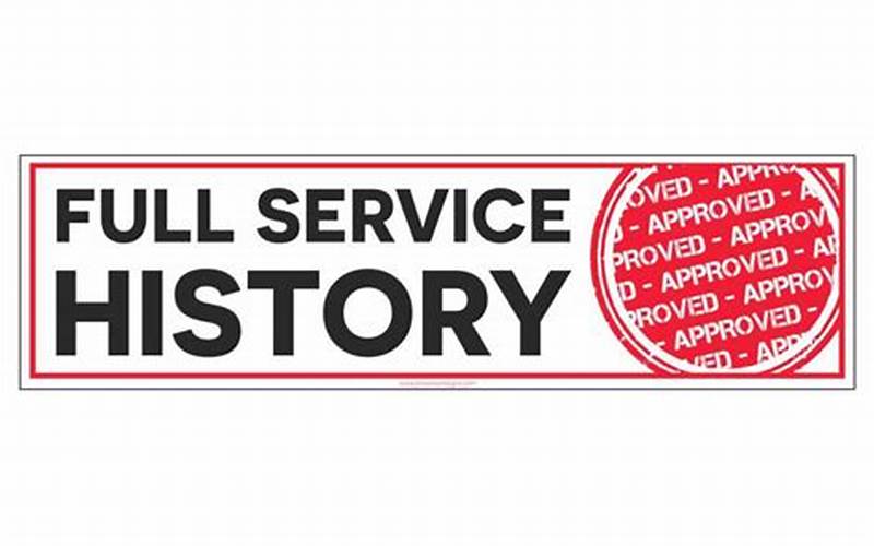 Service History