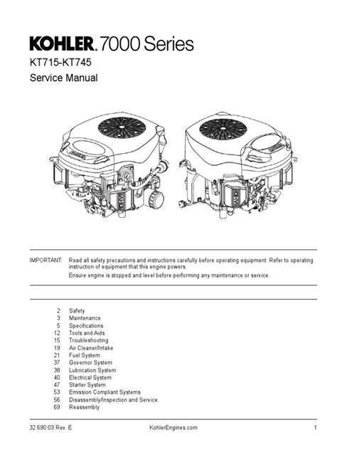 Service Manual KT715-KT745
