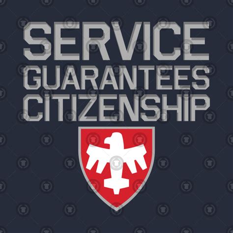 Service guarantees citizenship