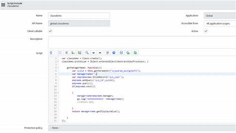 Servicenow Script Include Catalog Client Script