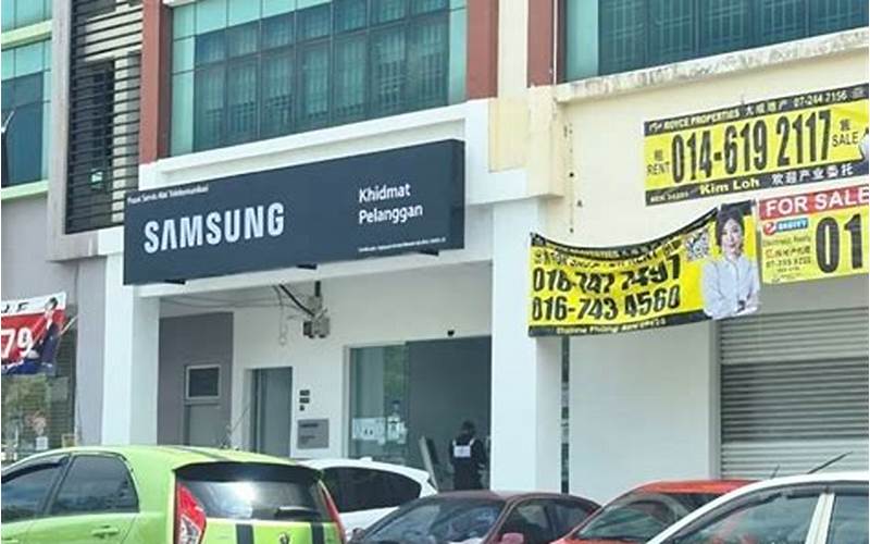Services Offered By Samsung Johor Bahru Service Centre