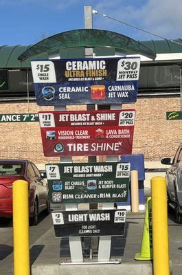 Services Offered at Jet Brite Car Wash