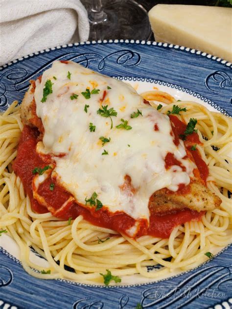 Serving Your Chicken Parmesan