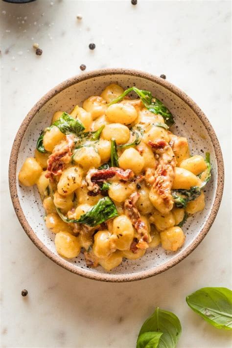 Serving Gnocchi in a Bowl