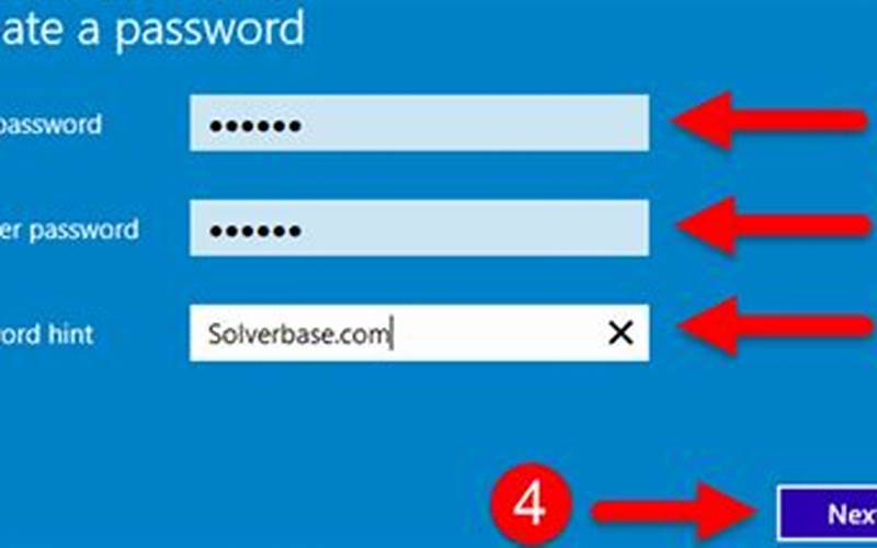 Set A New Password