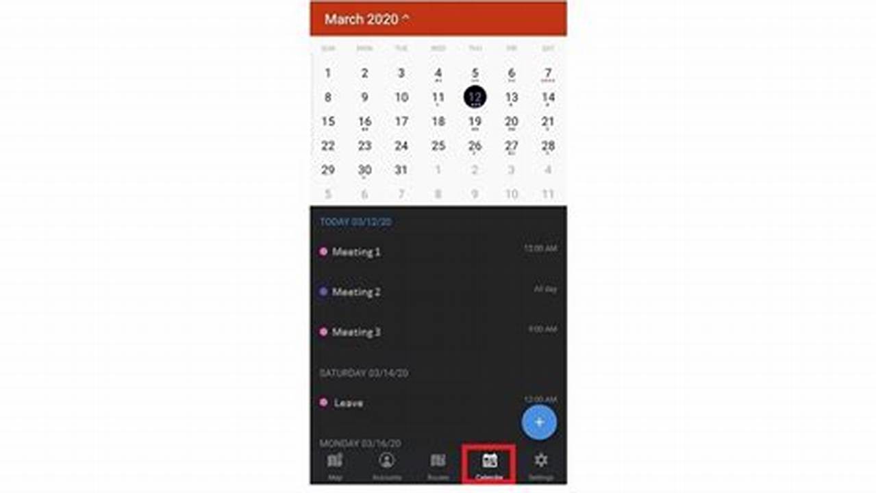 Set Default Calendar Android