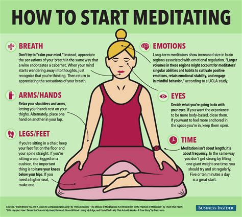 Set aside dedicated time for meditation