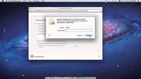 Set up a strong password on MacBook