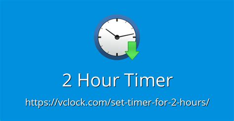 Effortlessly Manage Your Time: Schedule a 2-Hour Timer