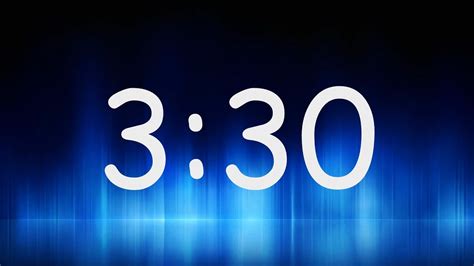 Time Management Made Easy: Set A Timer For 3:30 and Boost Your Productivity!