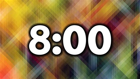 Eight Minutes of Efficiency: Boost your Productivity with Set-an-8-minute Timer!