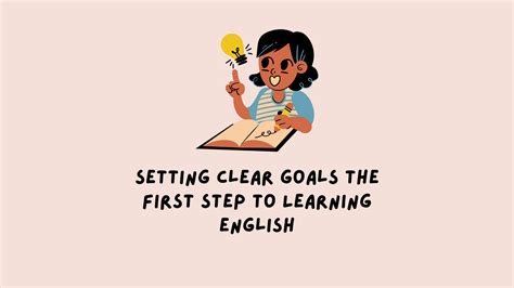 Set Clear Goals for Learning English