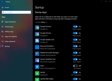 Set Custom Apps To Run On Startup