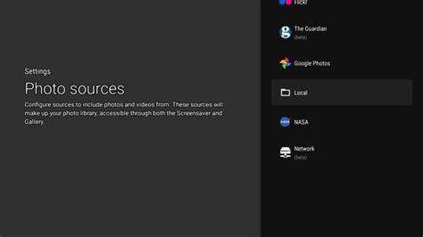 Set Google Photos as a Screensaver on Android TV
