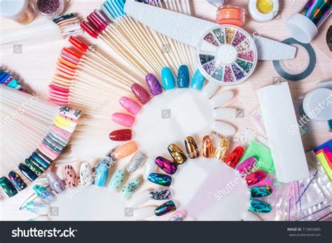 Set Manicure Accsessories Nails Design