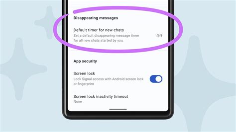 Set New Messages in Chats to Disappear by Default on Signal