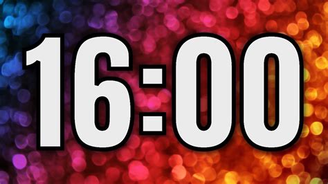 Efficient Time Management: Set Timer for 16 Minutes Now!
