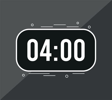Set Timer For 4 Minutes