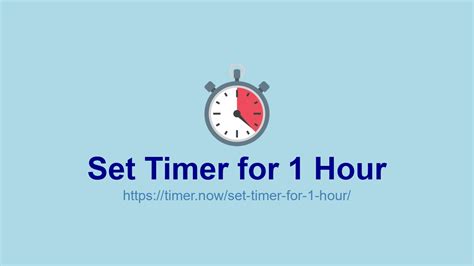 Master Your Productivity: Set A Timer For One Hour And Crush Your Goals!