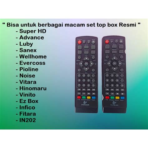Set Top Box Remot Universal