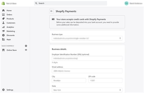 Set Up Payment Information