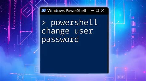 Setting User Passwords Remotely with PowerShell