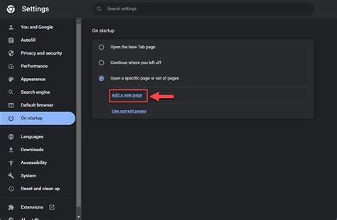 Set a Custom Web Page on any browser’s Startup