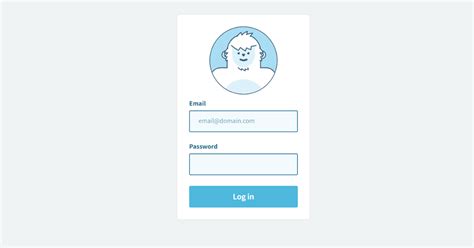 Set an animated login avatar