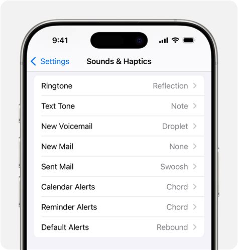 Set the Ringtone