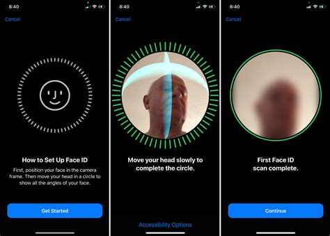 Set up Face ID on iPhone